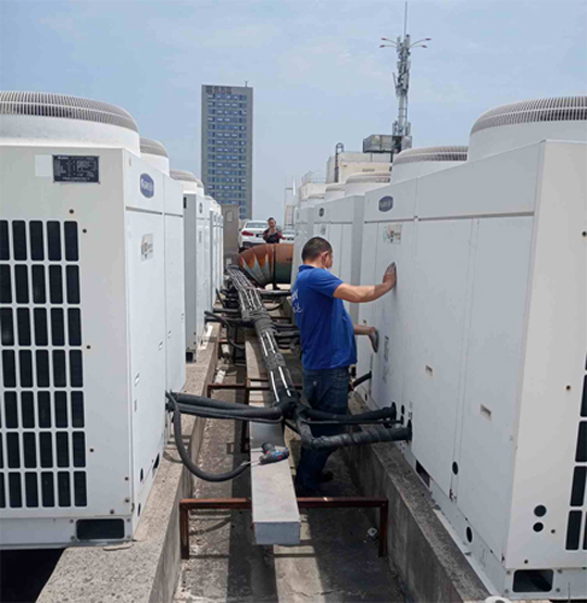 景洪中央空调制热和不制冷系统维修方法